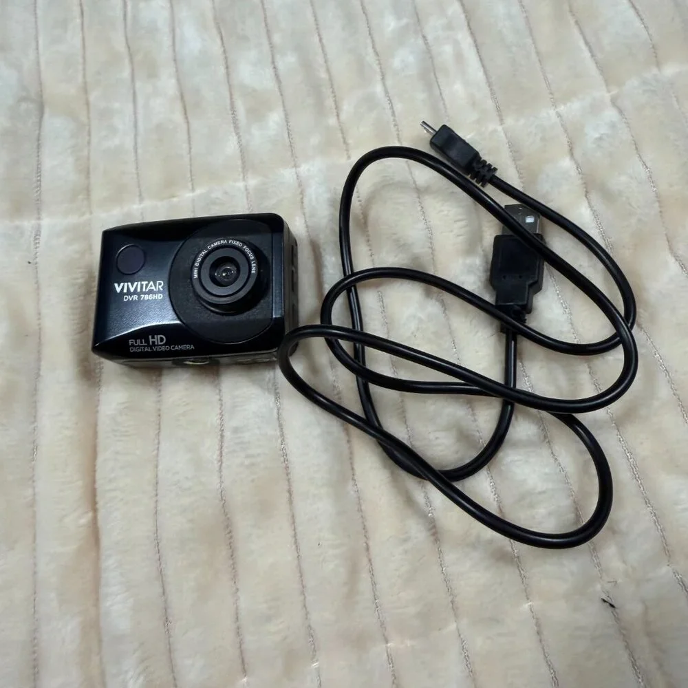 Vivitar DVR 786 HD Mini Action Camera + Waterproof Underwater Case
